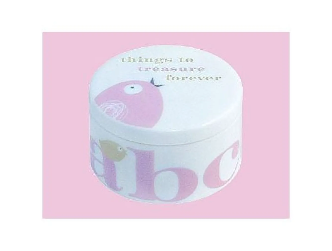 Repeat Repeat Tweet Keepsake Box in Pink- Children