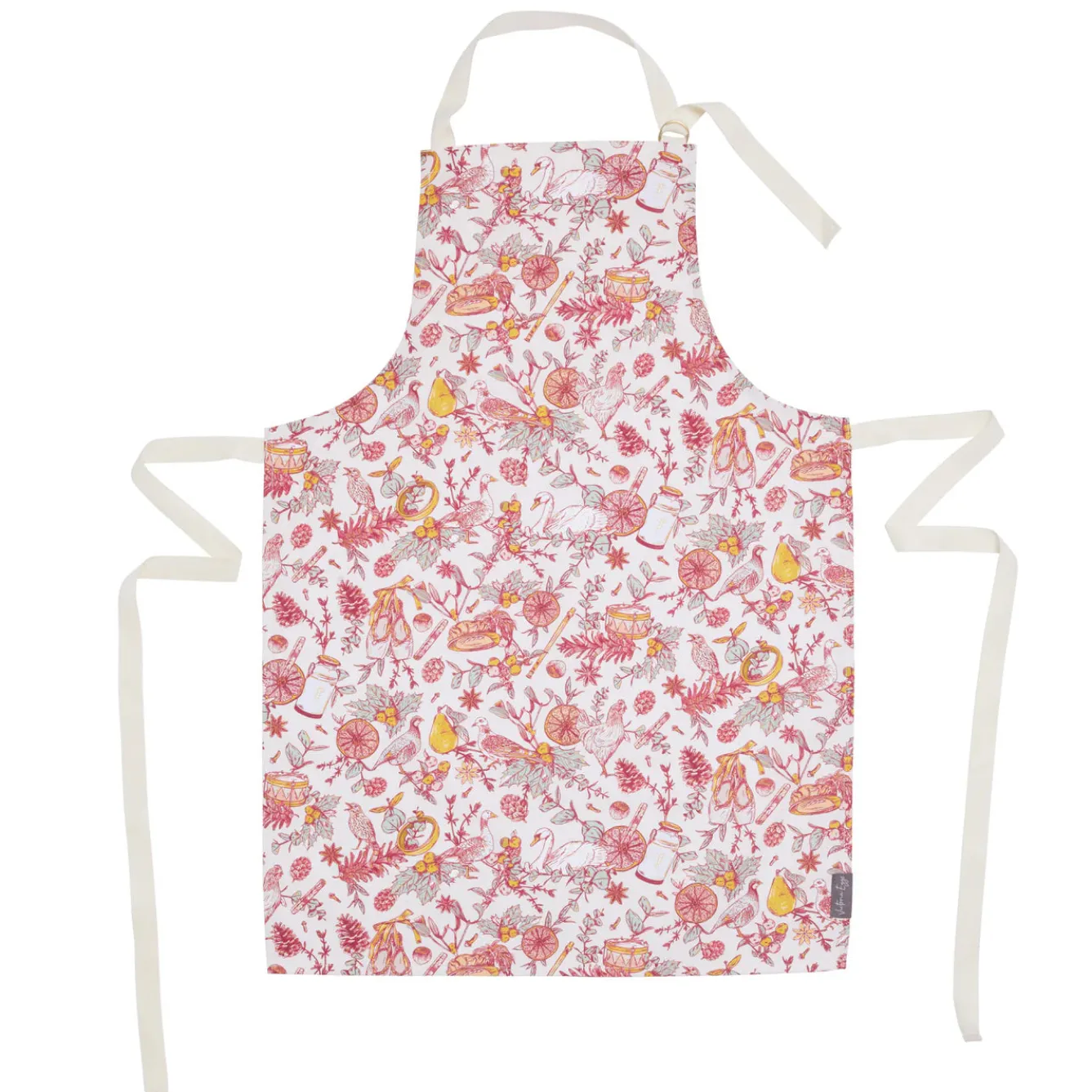 Victoria Eggs Twelve Days of Christmas Apron- Aprons