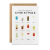 Everlong Print Co. Twelve Rum Cocktails of Christmas Card- Christmas Cards|Greeting Cards