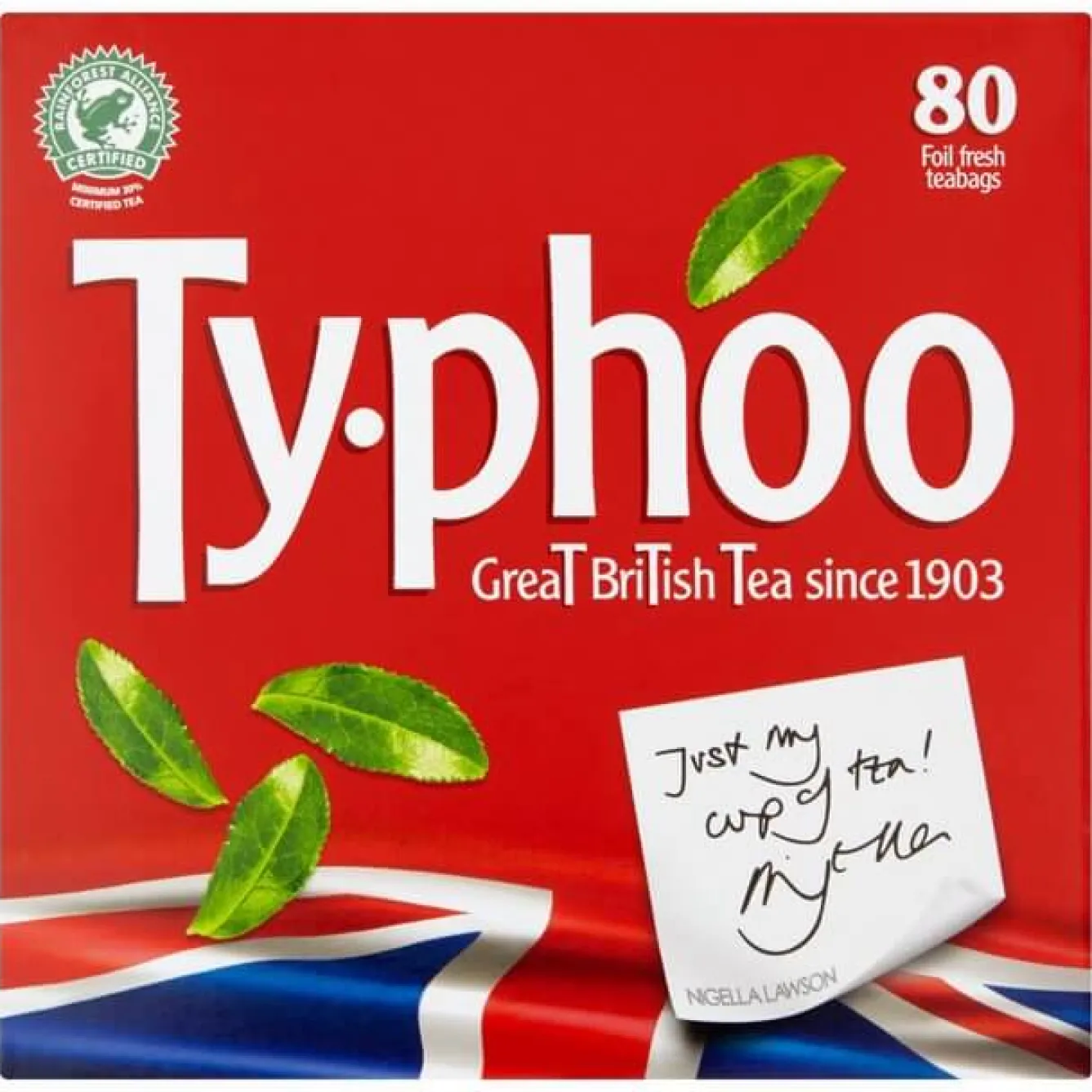 Tea & Biscuits Typhoo Tea Teabags, 80 ct.- Tea