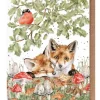 Wrendale Designs 'Under the Oak Tree' Fox Greetings Card- Greeting Cards