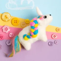 Hawthorn Handmade Unicorn Mini Felting Kit- Crafts
