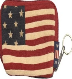 Woven Magic Union America Patchworked Coin Purse- Bags