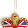 Tinker Tailor Union Jack Crown Decoration by London- Christmas Decorations|Seasonal Decor