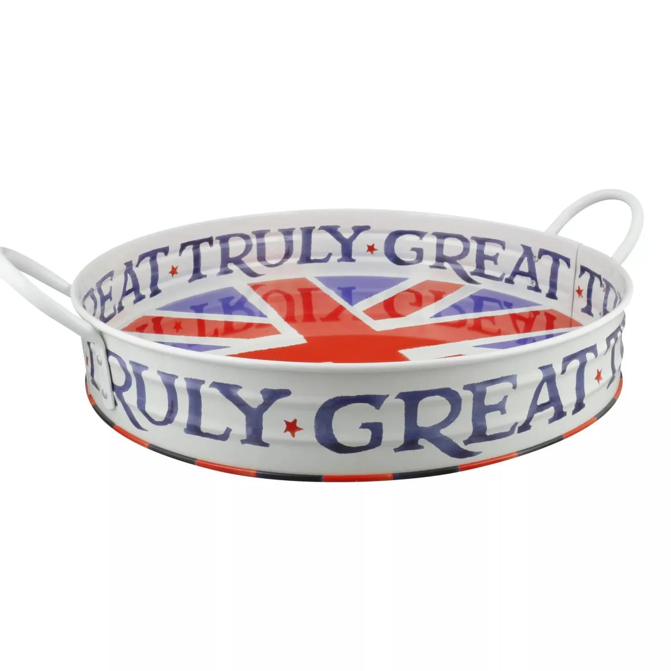 Emma Bridgewater Union Jack Large Handled Tray- Trays|Trays