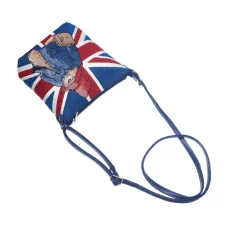 Signare Union Jack Paddington Bear Sling Bag- Bags