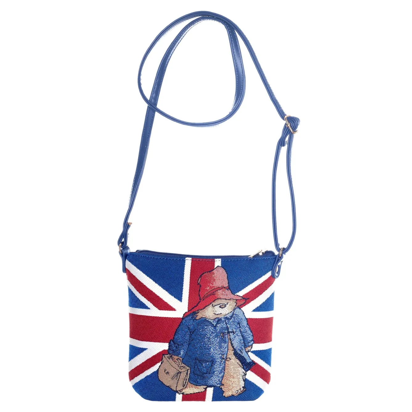 Signare Union Jack Paddington Bear Sling Bag- Bags