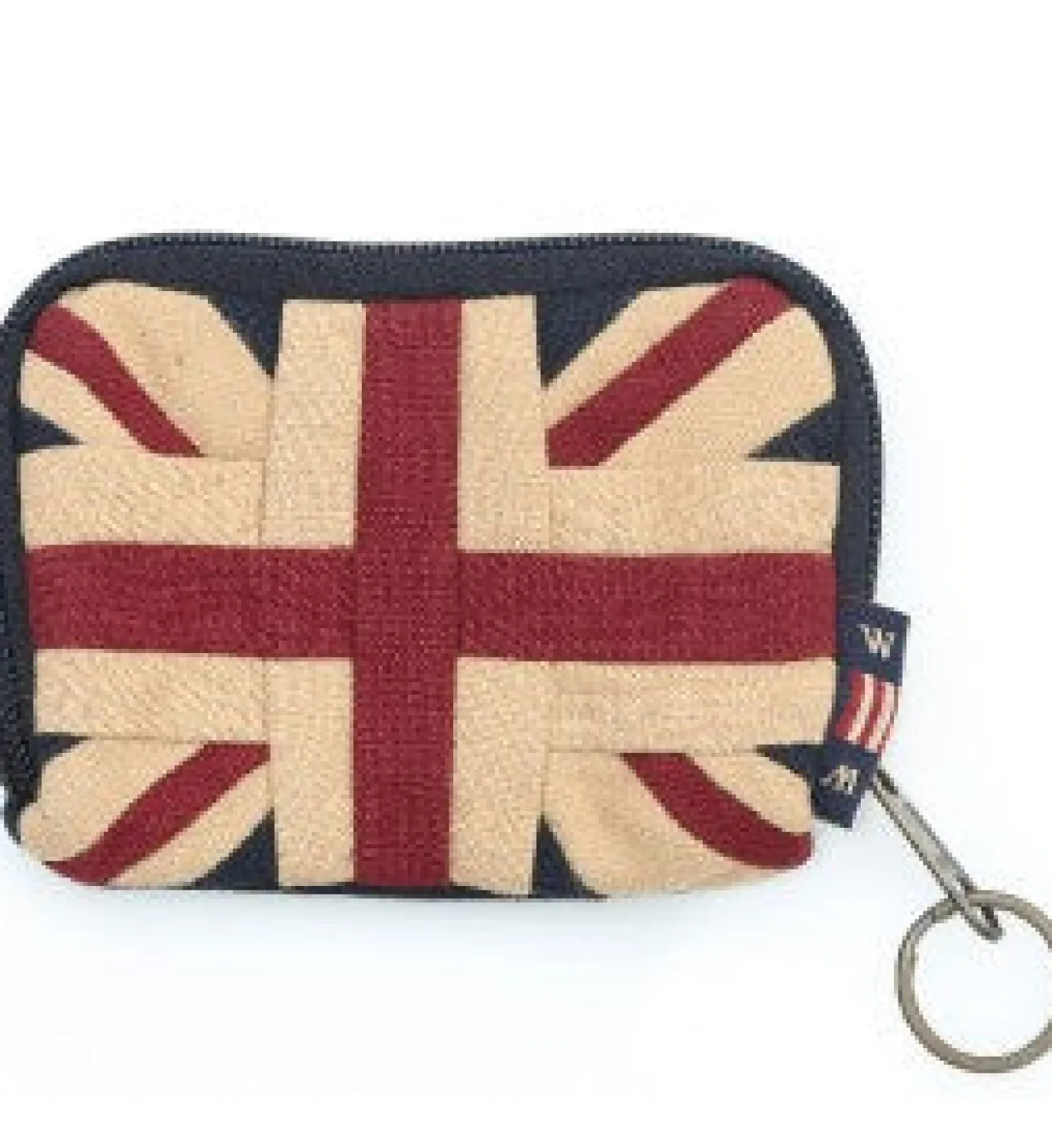 Woven Magic Union Jack Patchworked Coin Purse- Bags