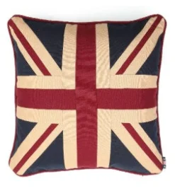 Woven Magic Union Jack Vintage 18 x 18inch Pillow- Pillows & Throws