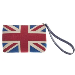 Signare Union Jack Wristlet- Bags