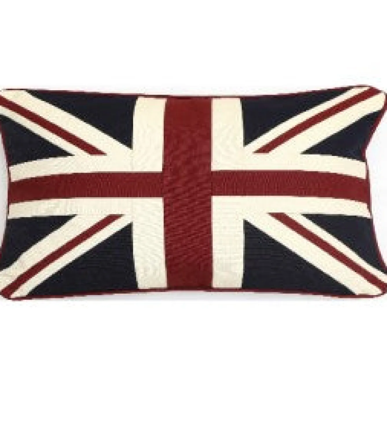 Woven Magic Union Jack 15 x 30 inch Large Lumbar Pillow- Pillows & Throws