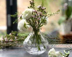 The Vintage List Vase with Ovals Design by- Glassware