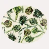 Emma Bridgewater Vegetable Garden Artichoke Medium Oval Platter- Serving Plates & Boards