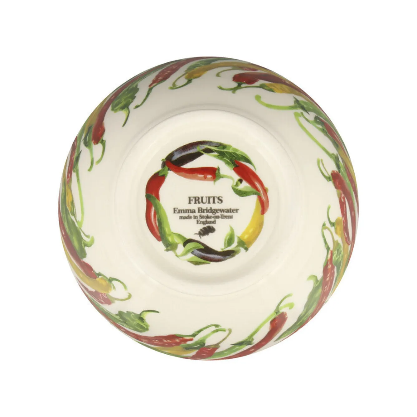 Emma Bridgewater Vegetable Garden Chili Medium Old Bowl- Bowls & Dishes