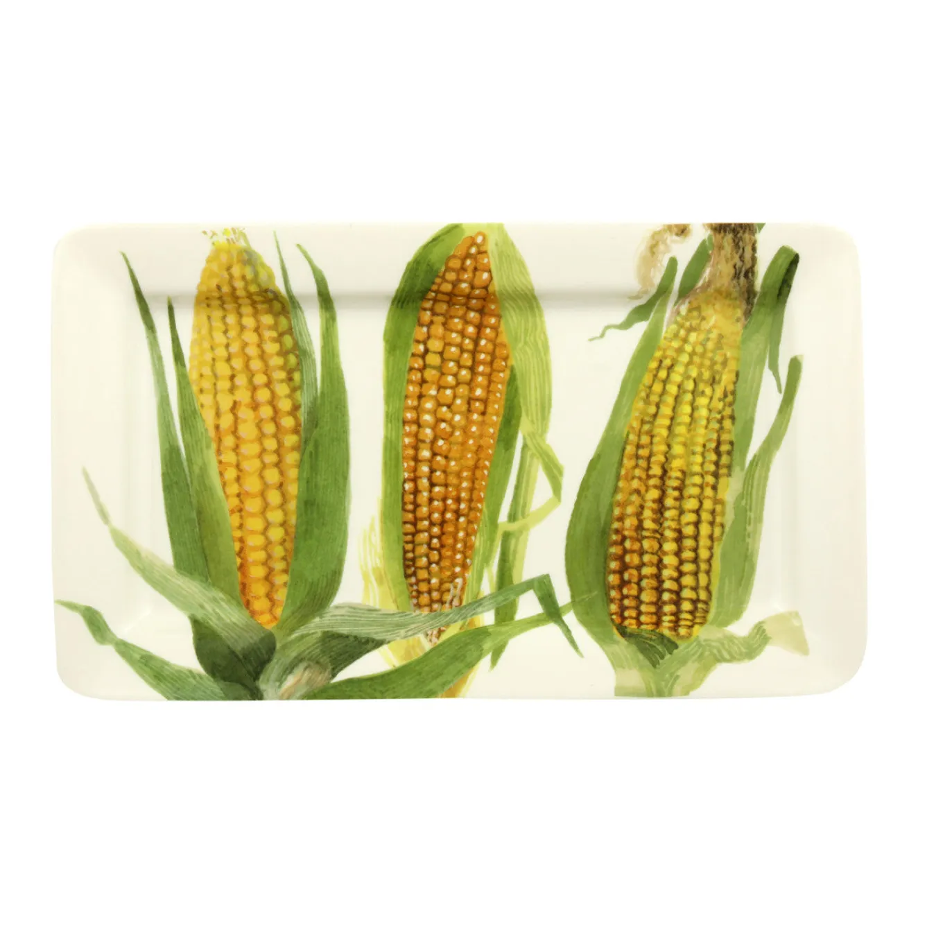 Emma Bridgewater Vegetable Garden Sweetcorn Medium Oblong Plate- Serving Plates & Boards|Plates