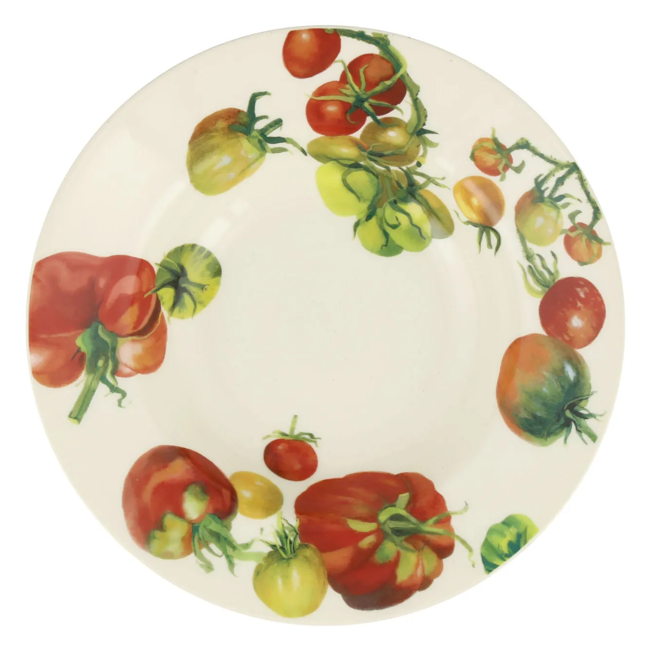 Emma Bridgewater Vegetable Garden Tomatoes Soup Plate- Plates