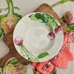Emma Bridgewater Vegetable Garden Turnip Soup Plate- Plates