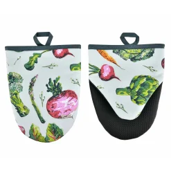 Ulster Weavers Vegetable Medley Micro Mitts Twin Pack- Oven Gloves/Mitts