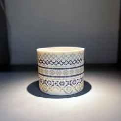 Alex Allday Victorian Tiles Ceramic Planter Pot/Tea Light Holder- Tea|Home Fragrance