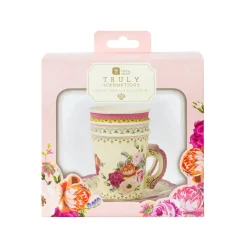 Talking Tables Vintage Paper Teacups and Saucers Set - 12 pack- Picnic|Tea