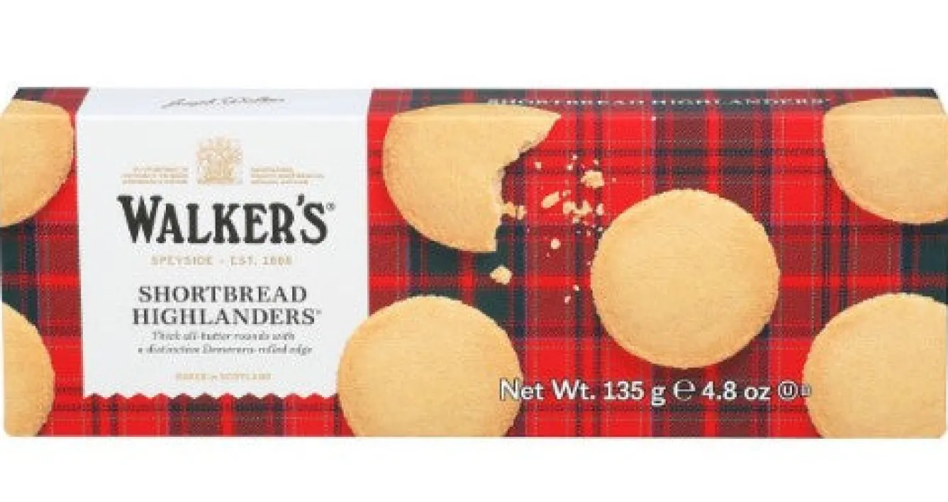 Tea & Biscuits Walkers Shortbread Highlander - 135g- Holiday Treats|Christmas