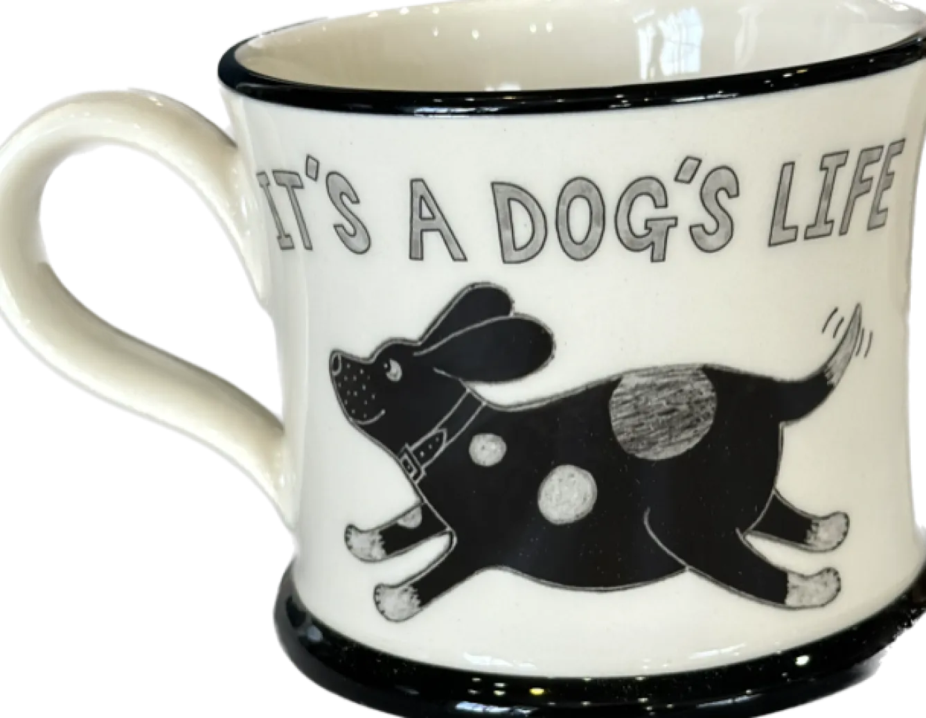 Moorland Pottery Walkies in Acton, MA Mug by- Tea|Whimsical