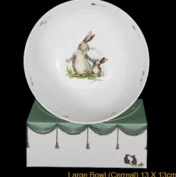 Two Bad Mice Walking Together Large Bone China Bowl- Valentine's Day|Bowls & Dishes