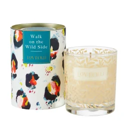Love Olli Walk on the Wild Side Signature Candle in Glass- Home Fragrance