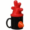 Half Moon Bay Wallace & Gromit Feathers McGraw Ceramic Mug- Whimsical