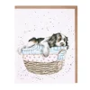 Wrendale Designs Wash, Dry, Fold, Repeat Greetings Card- Greeting Cards