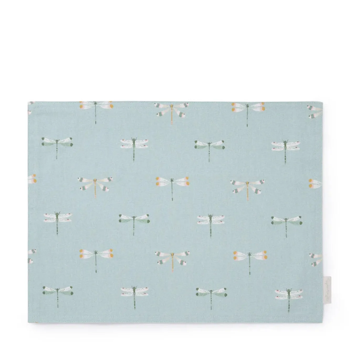 Sophie Allport Watercolor Dragonfly Fabric Placemat - Set of 2- Placemats|Placemats
