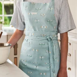 Sophie Allport Watercolour Dragonfly Adult Apron- Aprons