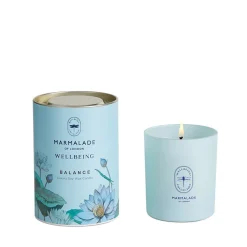 Marmalade of London Wellbeing Balance Glass Candle- Home Fragrance
