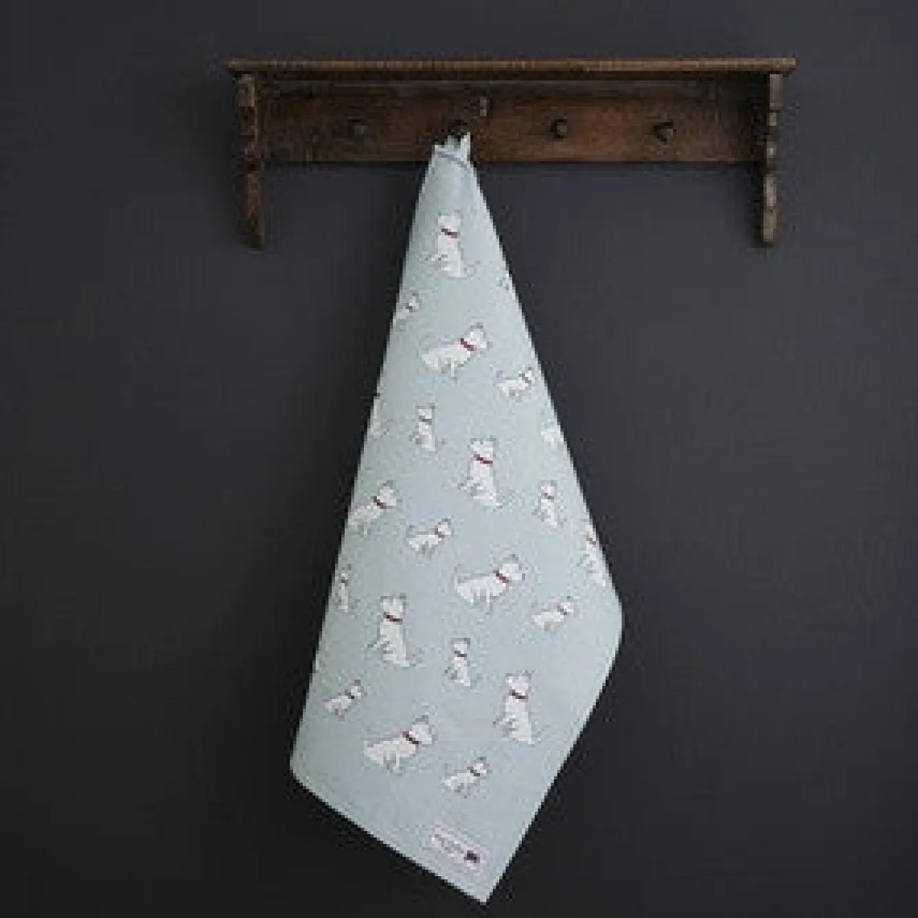 Sweet William Westie Tea Towel- Tea|Tea Towels