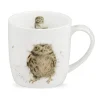 Wrendale Designs 'What a Hoot' Owl Bone China Mug- Whimsical|Animals