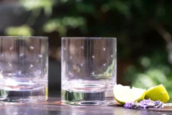 The Vintage List Whisky Glass with Stars Design by- Glassware