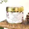Toasted Crumpet 'White' Christmas Candle in a Matte Gold Tin- Christmas