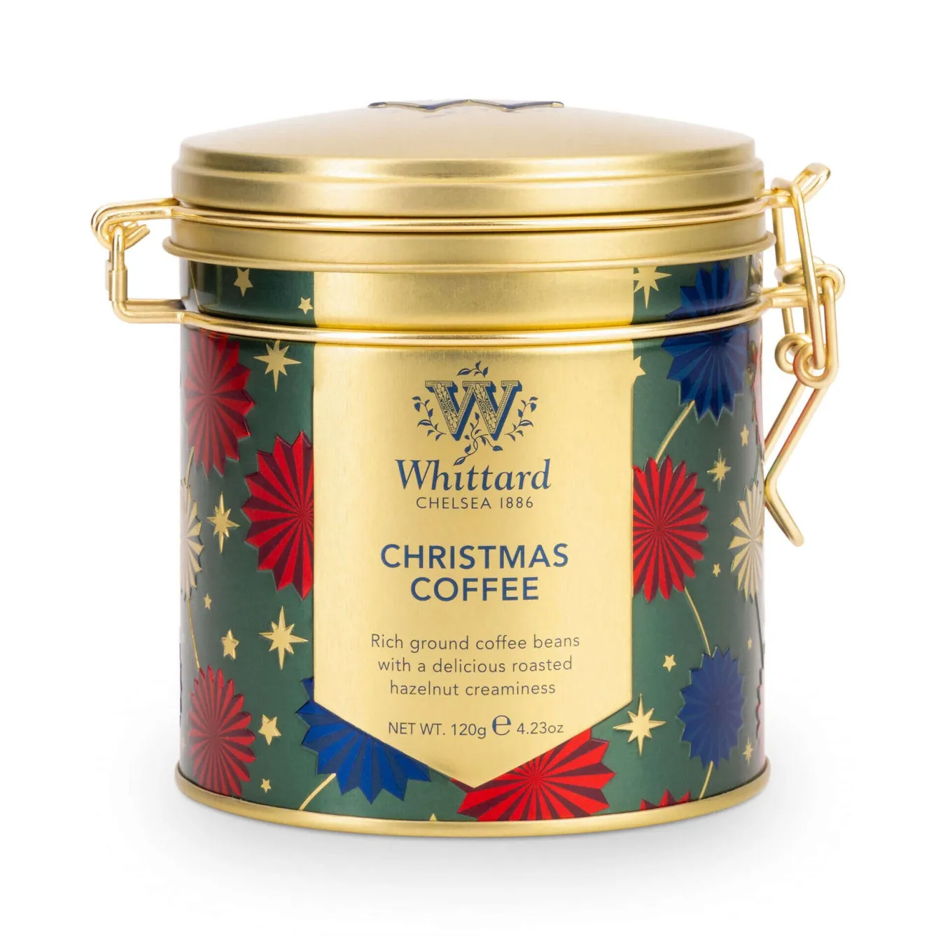 Whittard of Chelsea Whittard Christmas Coffee Clip Top Caddy- Holiday Treats
