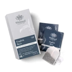Whittard of Chelsea Whittard Silver English Rose Individually Wrapped Teabags- Tea