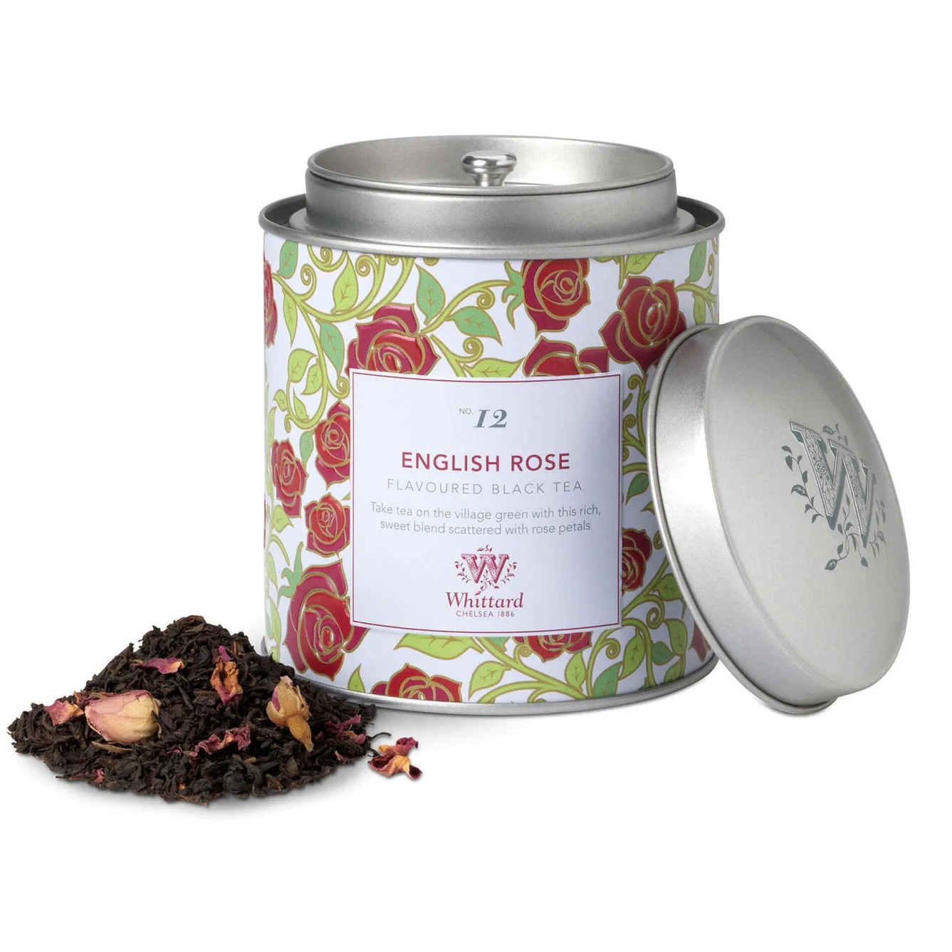 Whittard of Chelsea Whittard Tea Discoveries English Rose Tea Caddy- Tea