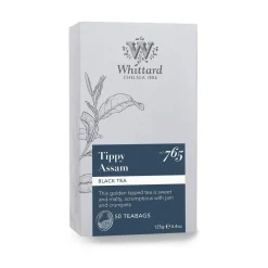 Whittard of Chelsea Whittard Tippy Assam Tea 50 Traditional Teabags Plastic Free- Tea
