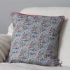 Poppy Treffry Wild Flower Piped Cushion- Pillows & Throws