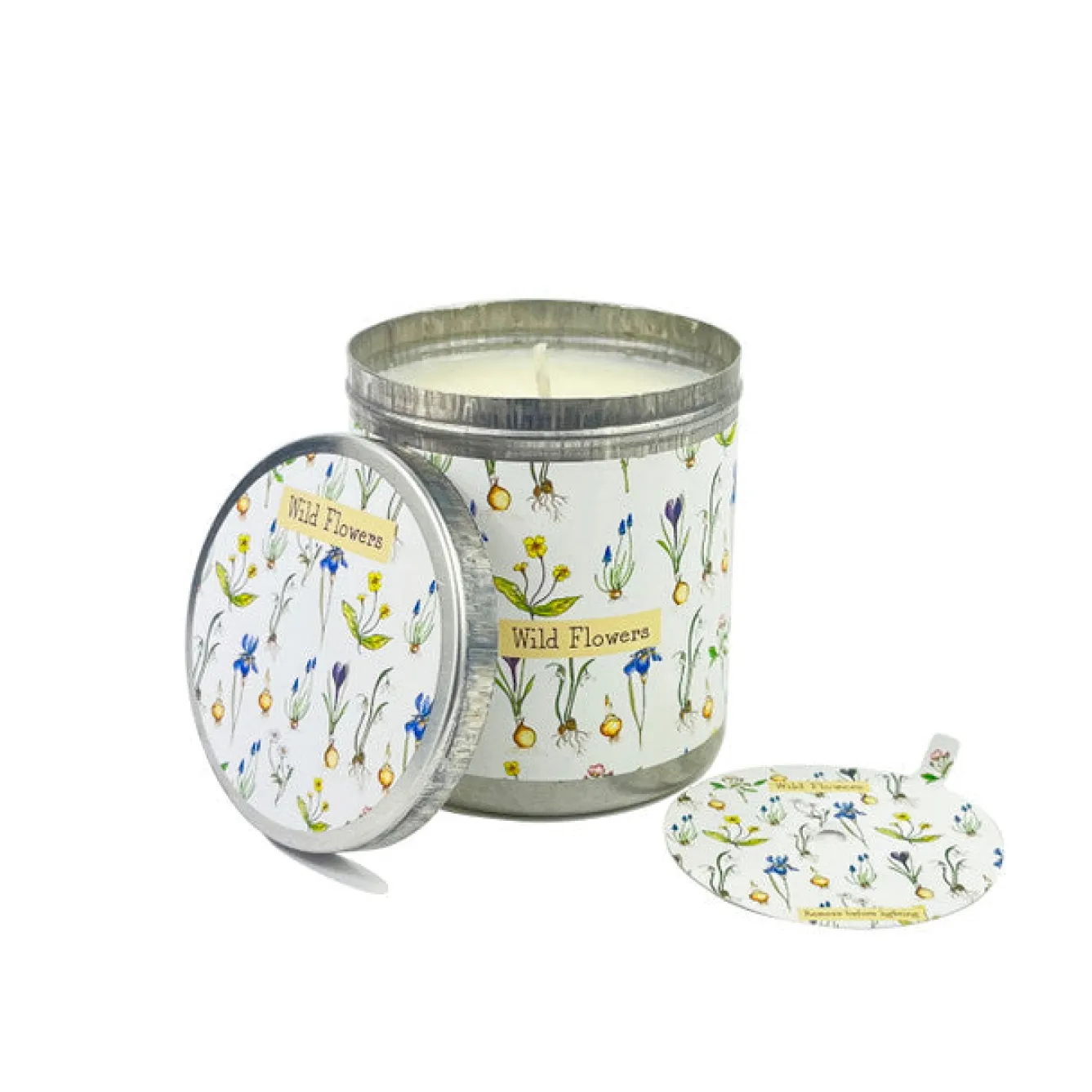 Heaven Scent Wildflowers- Bluebell Candle Tin- Home Fragrance