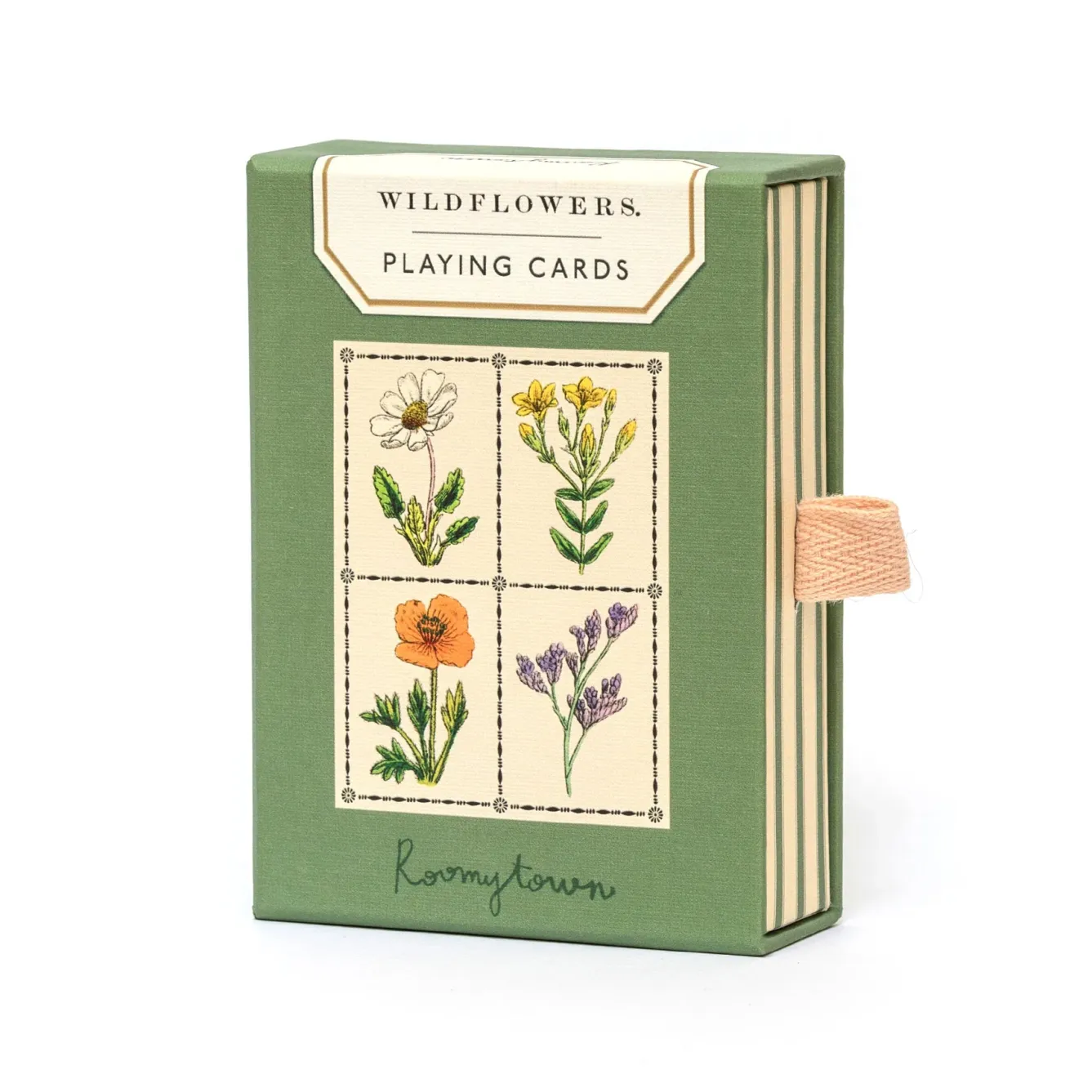 Roomytown Wildflowers Playing Cards- Puzzles