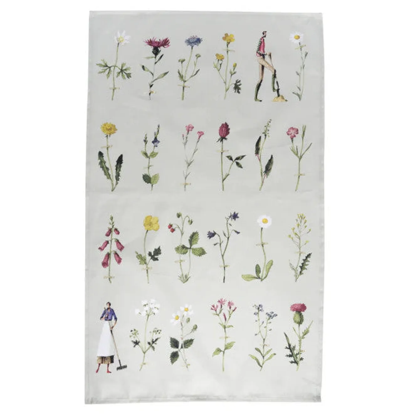 Laura Stoddart Wild Flowers Tea Towel- Tea|Tea Towels