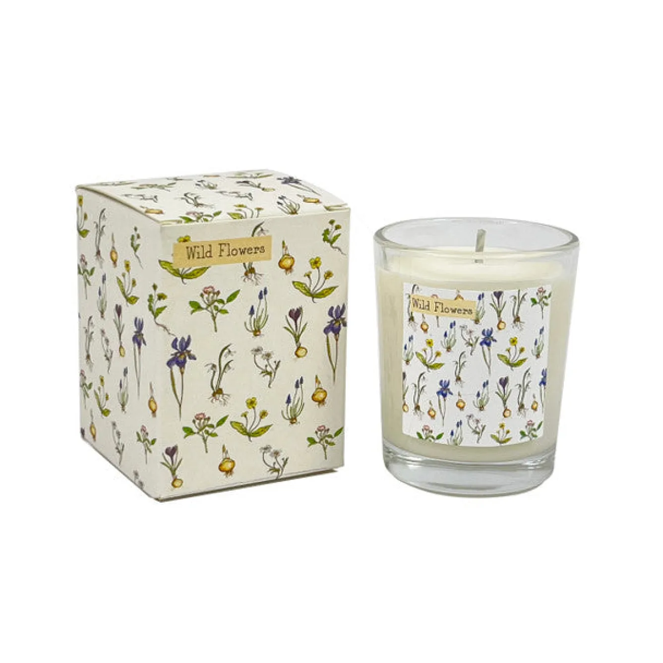 Heaven Scent Wildflowers Votive Candle - Bluebell- Home Fragrance