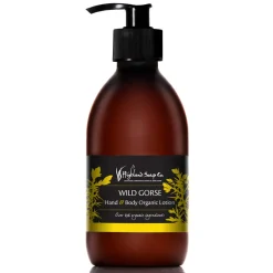 The Highland Soap Company Wild Gorse Hand & Body Organic Lotion 300ml- Soaps & Lotions