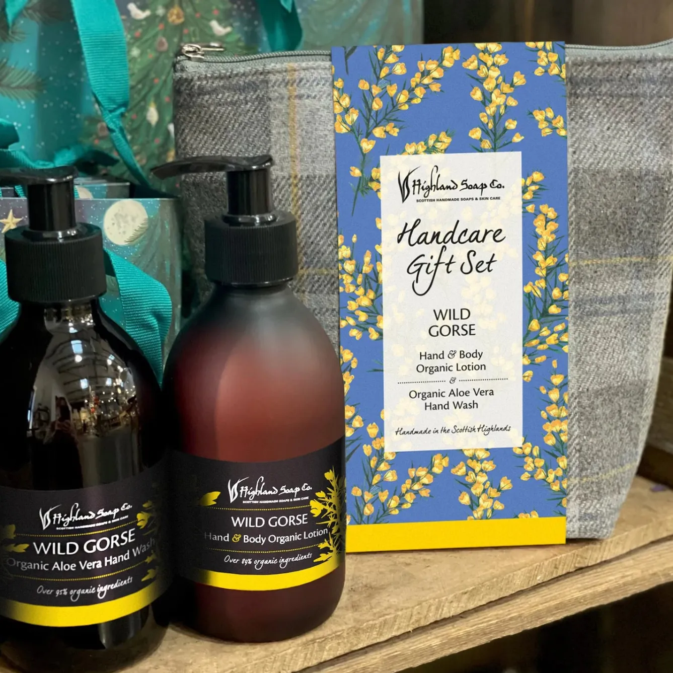The Highland Soap Company Wild Gorse Hand Care Gift Set- Soaps & Lotions