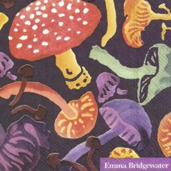 Emma Bridgewater Wild Mushrooms Napkins- Halloween|Picnic