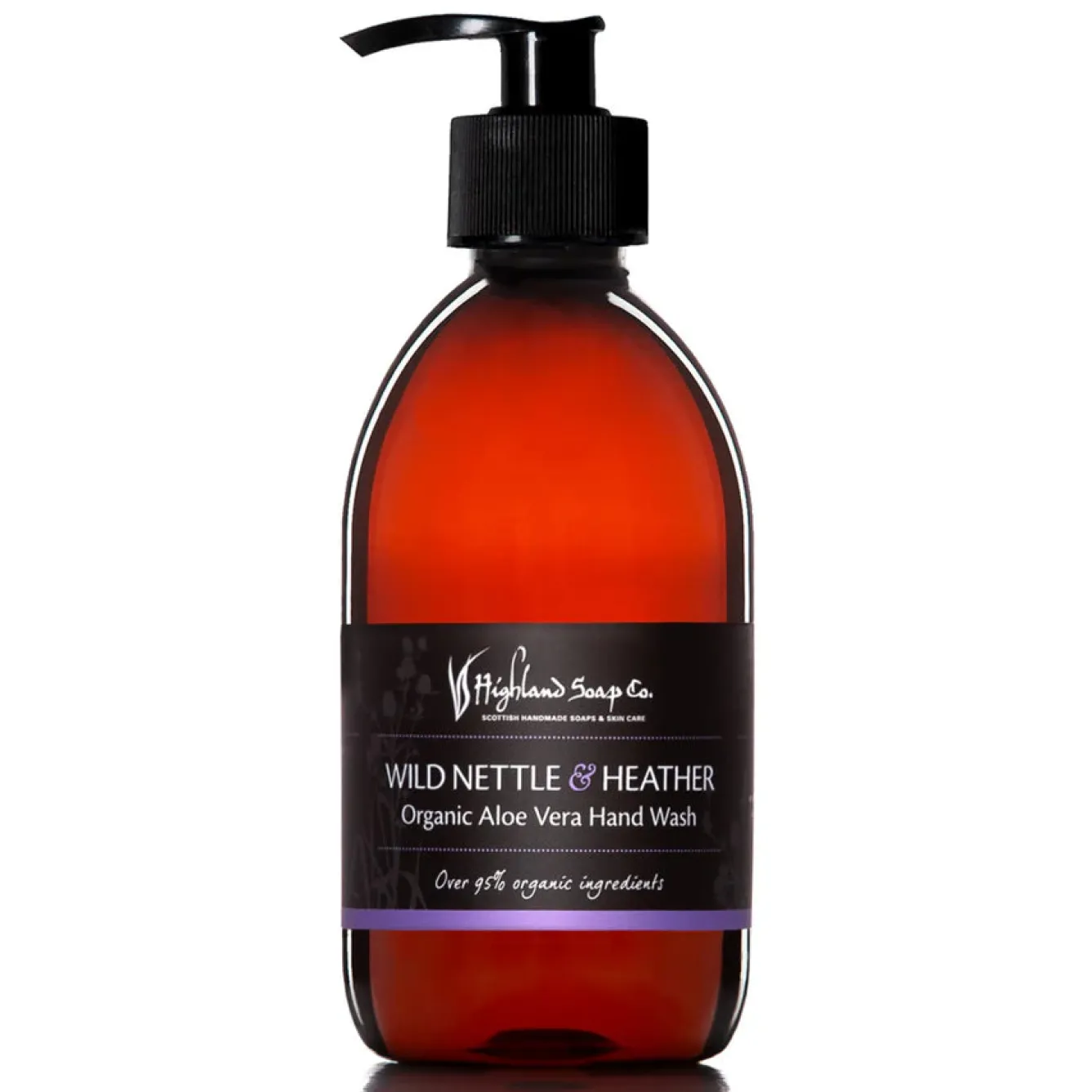 The Highland Soap Company Wild Nettle and Heather Organic Aloe Vera Hand Wash- Soaps & Lotions